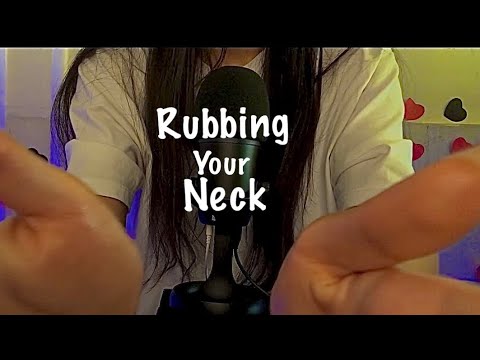 Girl Rubs Your Neck Until You Fall In A Deep Sleep 😴. ASMR