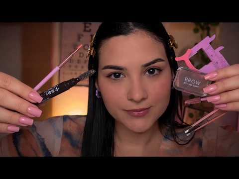ASMR Fazendo Sua Sobrancelha 💆🏻‍♀️ Roleplay Super Relaxante