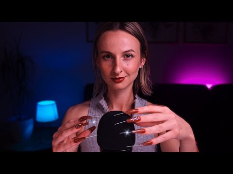 ASMR | Mic Scratching with Claws 🤯 (No Talking)