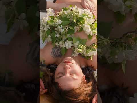 soothing relaxation | asmr belly massage to beautiful Evelinе