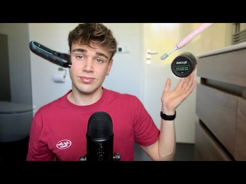 ASMR My Morning Routine Essentials🛁 (Bathroom Edition)