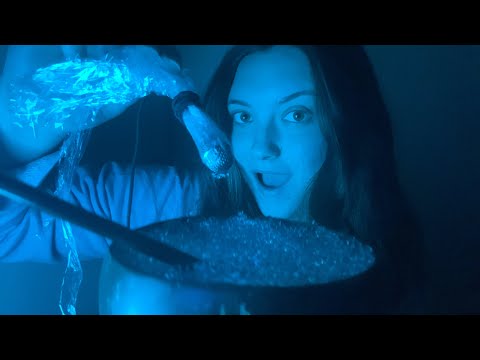 ASMR MINI MIC IN WATER BEAD SOUP (SO TINGLY 😴) 