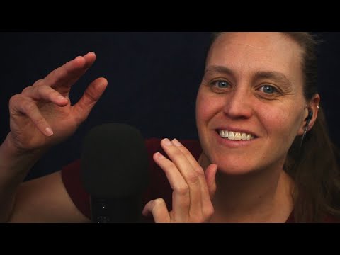 ASMR Hand Sounds with Mouth Sounds, Tongue Clicking, Hand Movements, Whispering