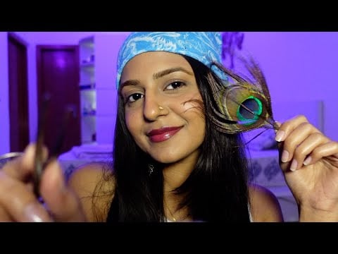 HINDI ASMR| Healer Plucks Negative Energy & Overthinking💖Positive Affirmations| Personal Attention