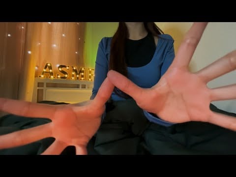 ASMR Fast and Aggressive Massage Reiki Inspired (hand sounds, personal attention, no talking) 