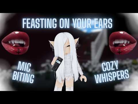 Roblox ASMR 💫 im hungry again (mic biting)💫