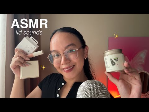 ASMR Relaxing Lid Sounds For Tingles ⭐️
