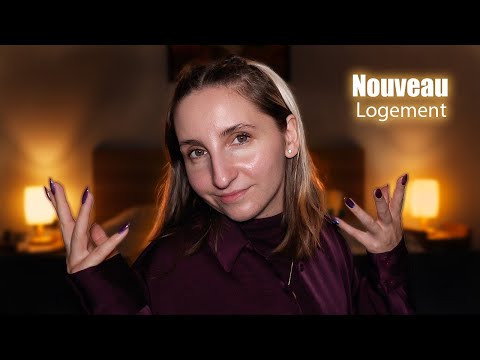 ASMR : J'ai mon NOUVEL APPARTEMENT (en avance) !!