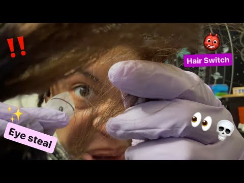 ASMR - Hair & Eyball Replacement (Micah)