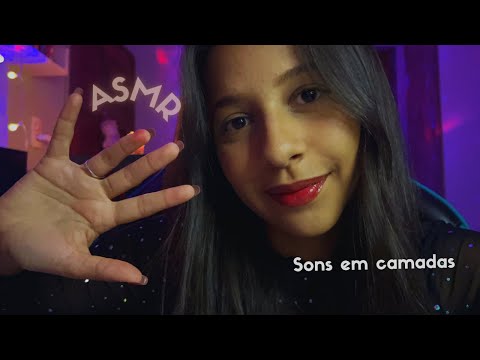 ASMR ☁️: SONS EM CAMADAS (sons de boca e inaudivel)