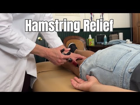 Unintentional Chiropractic ASMR | Gentle Treatment for Hamstring Strain