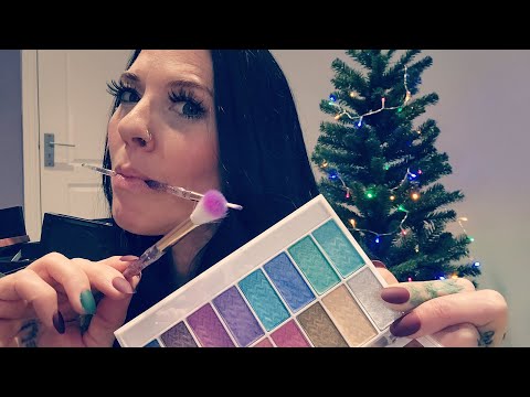 ASMR- Doing Your Makeup For The Christmas Parade 🎄👼 (Personal Attention)