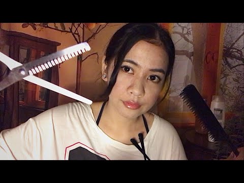 [ASMR] Relaxing Haircut - Gunting & Styling Rambut Kamu