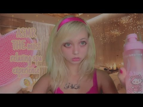 ASMR THE most relaxing spa experience🕯️🌱 (fast and aggressive style)