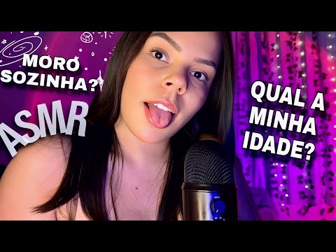 Respondendo Vocês com Sussurros e Estalinhos Aconchegantes 💭💜 ASMR