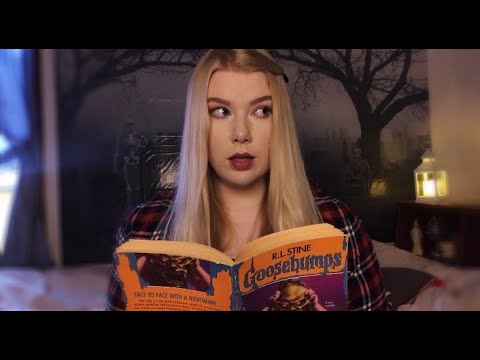 ASMR READING GOOSEBUMPS: THE HAUNTED MASK *Part 3*