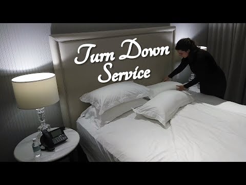 ASMR Luxury Hotel Turn Down Service Role Play (Mayfair Hotel, Five Star Hotel)