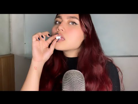 mascando CHICLE (INTENSO) Mouth sounds parte 2.- asmr español