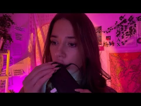 ASMR apple biting sounds on my tascam to give you tingles all over 