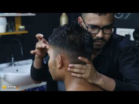 Bapan Barber Recived ASMR Head Massage For His Work Stress Relief | Indian Champi Head Massage ASMR