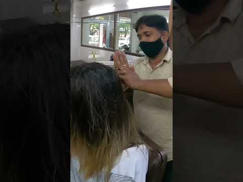 Me hice un masaje indio en una auténtica barbería india 🇮🇳 #hair #beauty #masajes #massage #asmr