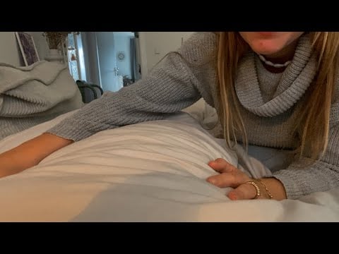 ASMR ✨ - tucking you in while you’re sick | soft crinkles