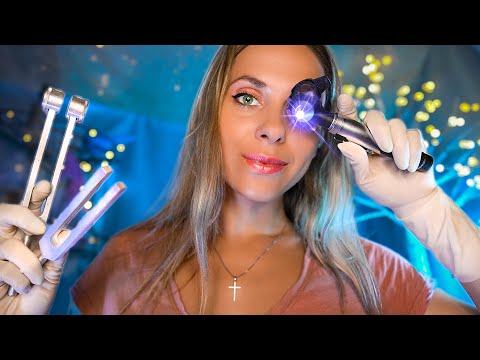 ASMR Intense Ear cleaning NO Talking, Otoscope exam for Sleep, Personal Attention, Roleplay