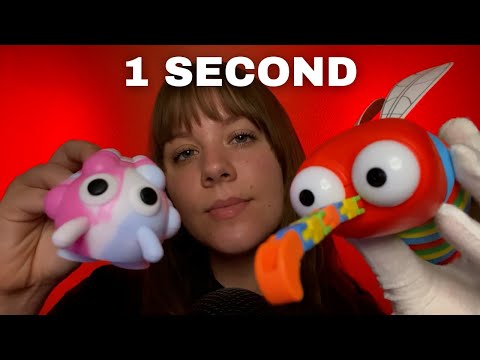 ASMR for people with LITERALLY 1 SECOND attention span...