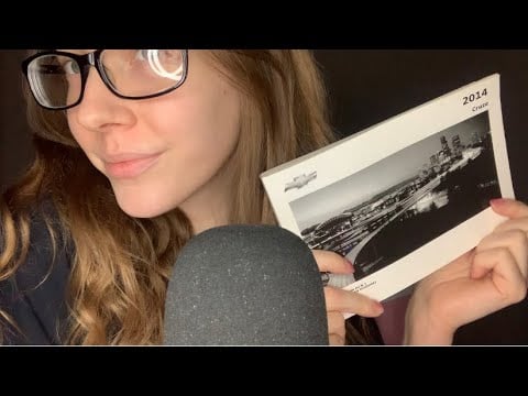 ASMR Tapping On A Car Manual | No Talking
