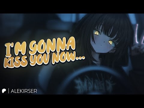 ASMR || Your Goth Crush Matches With You On A Dating App... [Drive-In Movie] [Date] [Confession]