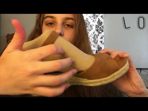 ASMR HAUL - tapping, scratching, fabric scratching,textured scratching