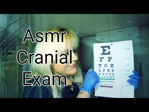 ASMR MEDICAL EXAM /CRANIAL