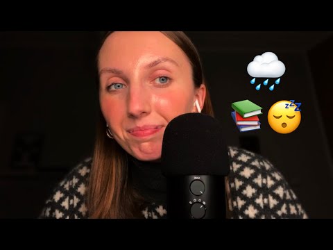 ASMR Whispers & Rain Sounds | Whispering Fun Facts to Relax & Unwind
