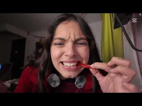 ASMR COMIENDO EL PICKLE VIRAL DE TikTok | CON CHAMOY CASI ME AHOGO| SOFIWI