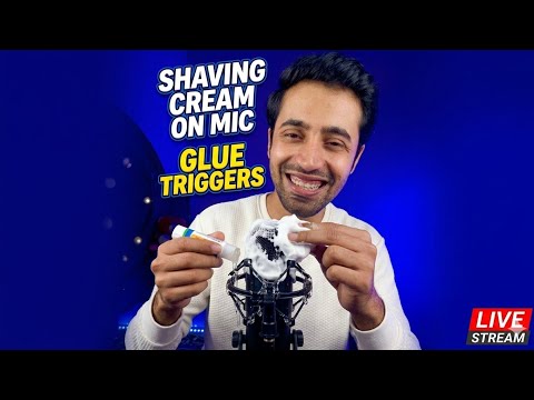 🔴 Versatile ASMR is LIVE | Face Painting, Shaving Cream, Glue and Many More! (Live Triggers)