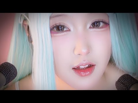 ASMR 💜🖤 Relaxant Ear Massage