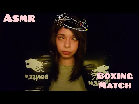 ASMR ◇ Boxing match (I lose) 🥊