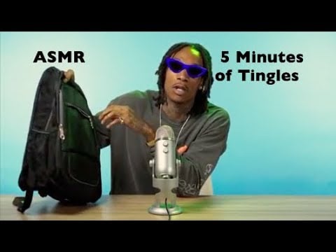 Wiz Khalifa ASMR | Zipper Sounds for 5 Minutes Straight