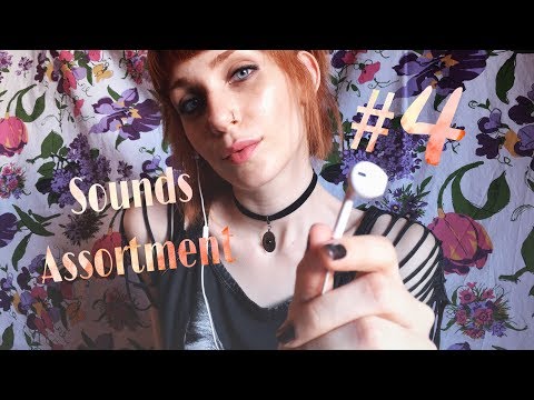 ASMR ❤ Tingles Galore 🎧 #4 SOUNDS ASSORTMENT