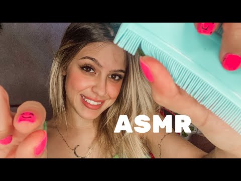 ASMR TIRANDO PIOLHO DO SEU CABELO