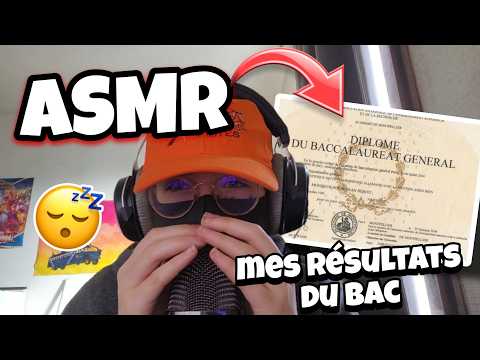 ASMR Français • Mes RÉSULTATS DU BAC 2024 😴🤩