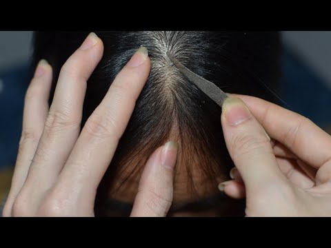 ASMR Scalp Check On My Mother - Relaxing For Sleep