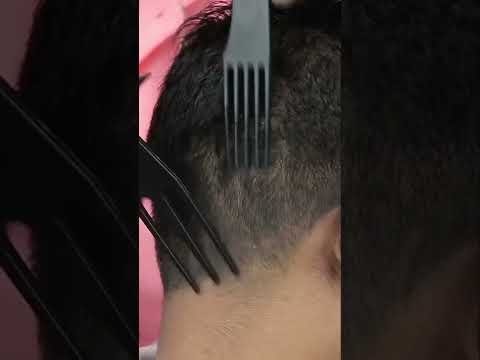 cure your insomnia by indian 3d sound comb massage with neck crack asmr #shorts