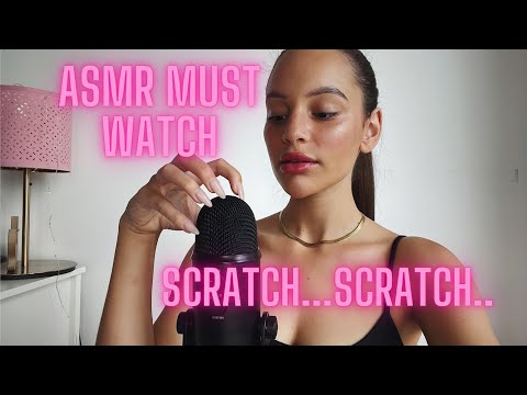 ASMR - intense NAIL MIC SCRATCHING