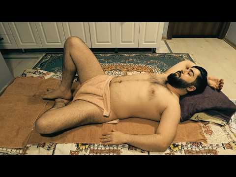 MASSAGE PERFORMED BY A LEGENDARY MASSEUR WHILE LYING ON THE FLOOR- CHEST,LEG,FOOT,ARM,BACK,ABDOMEN
