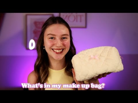 ASMR What's In My Make Up Bag?