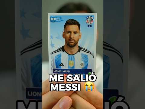 ME SALIÓ MESSI EN EL ÁLBUM DE LA COPA AMÉRICA 🥵 #asmr #shorts #asmrvideo #comedia