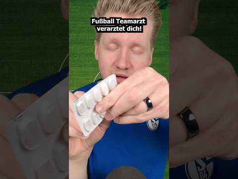 Fußball Teamarzt verarztet dich! #asmr
