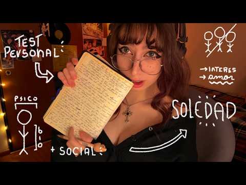 ⋆.˚¿PODRAS EN ESTA SESION DE TERAPIA SANAR TU SOLEDAD? en ASMR con FIFINE K688⋆.˚