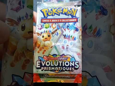 asmr ouverture boosters évolutions prismatiques